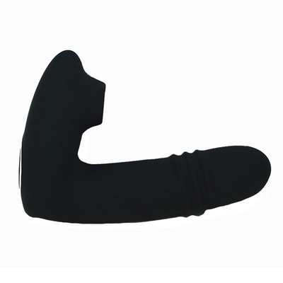 Foto 7 do produto Estimulador de Clitóris e Ponto G em Silicone com Controle Remoto, Recarregável via Cabo USB com 10 Movimentos de Pulsação e Vai e Vem - L&Z Millemie | 9 x 2,8 cm | Disponível em 2 Cores
