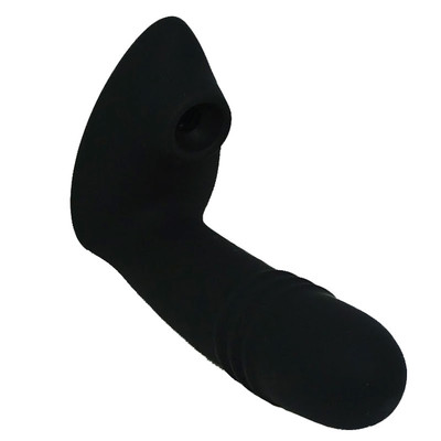 Foto 5 do produto Estimulador de Clitóris e Ponto G em Silicone com Controle Remoto, Recarregável via Cabo USB com 10 Movimentos de Pulsação e Vai e Vem - L&Z Millemie | 9 x 2,8 cm | Disponível em 2 Cores