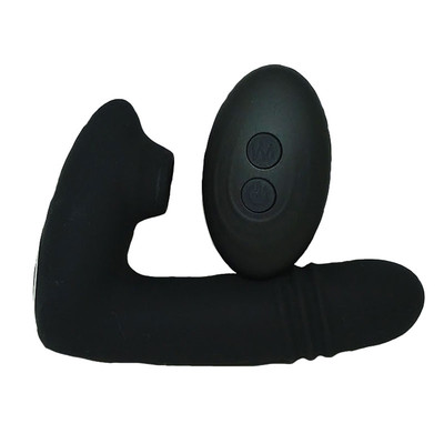 Foto 10 do produto Estimulador de Clitóris e Ponto G em Silicone com Controle Remoto, Recarregável via Cabo USB com 10 Movimentos de Pulsação e Vai e Vem - L&Z Millemie | 9 x 2,8 cm | Disponível em 2 Cores