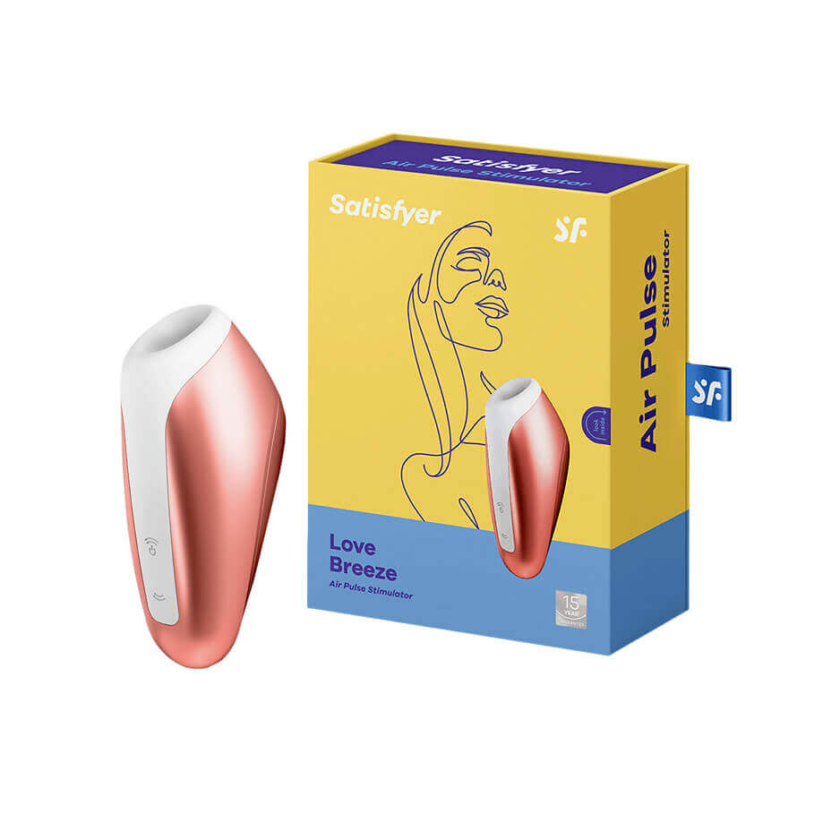 Estimulador de Clitóris Recarregável com 11 Modos de Sucção - Satisfyer Love Breeze - 9,6 x 4,4 cm | Disponível em 3 Cores - 5