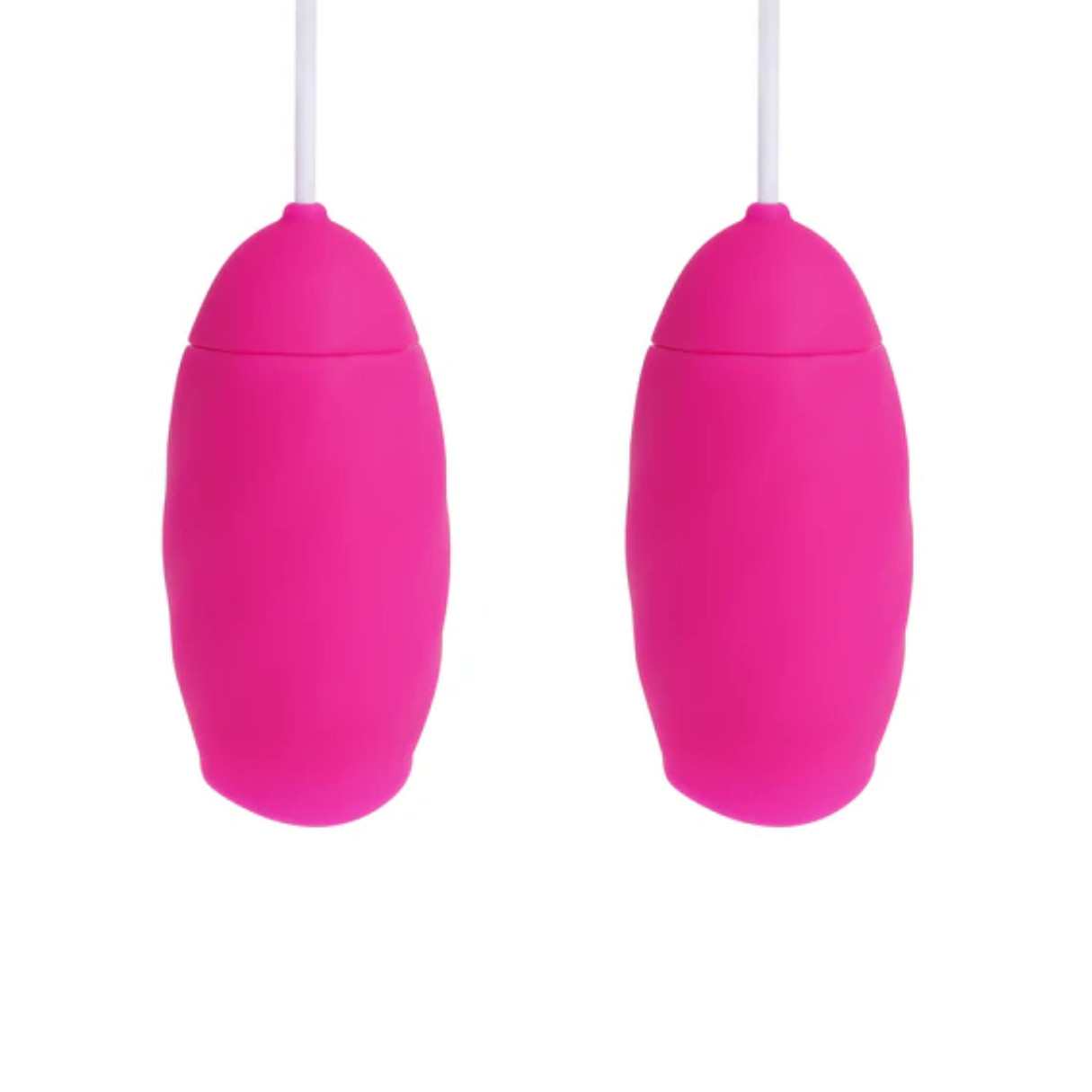 Bullet Duplo em Silicone com 9 Modos de Vibração, Controle Remoto com Fio e Recarregável - S-Hande Chomper | Disponível em 2 cores - 3