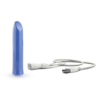 Foto 4 do produto Estimulador de Clítoris Recarregável com 8 Modos de Vibrações, a Prova D'Água - We-Vibe Tango - 8,5 x 1,5 cm  | Cor: Azul