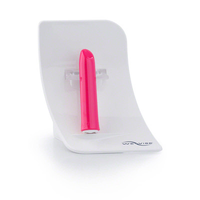 Foto 2 do produto Estimulador de Clítoris Recarregável com 8 Modos de Vibrações, a Prova D'Água - We-Vibe Tango - 8,5 x 1,5 cm  | Cor: Rosa