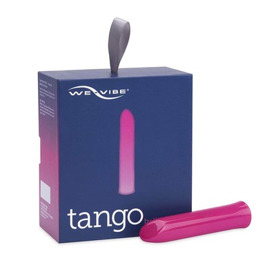 Foto 1 do produto Estimulador de Clítoris Recarregável com 8 Modos de Vibrações, a Prova D'Água - We-Vibe Tango - 8,5 x 1,5 cm  | Cor: Rosa