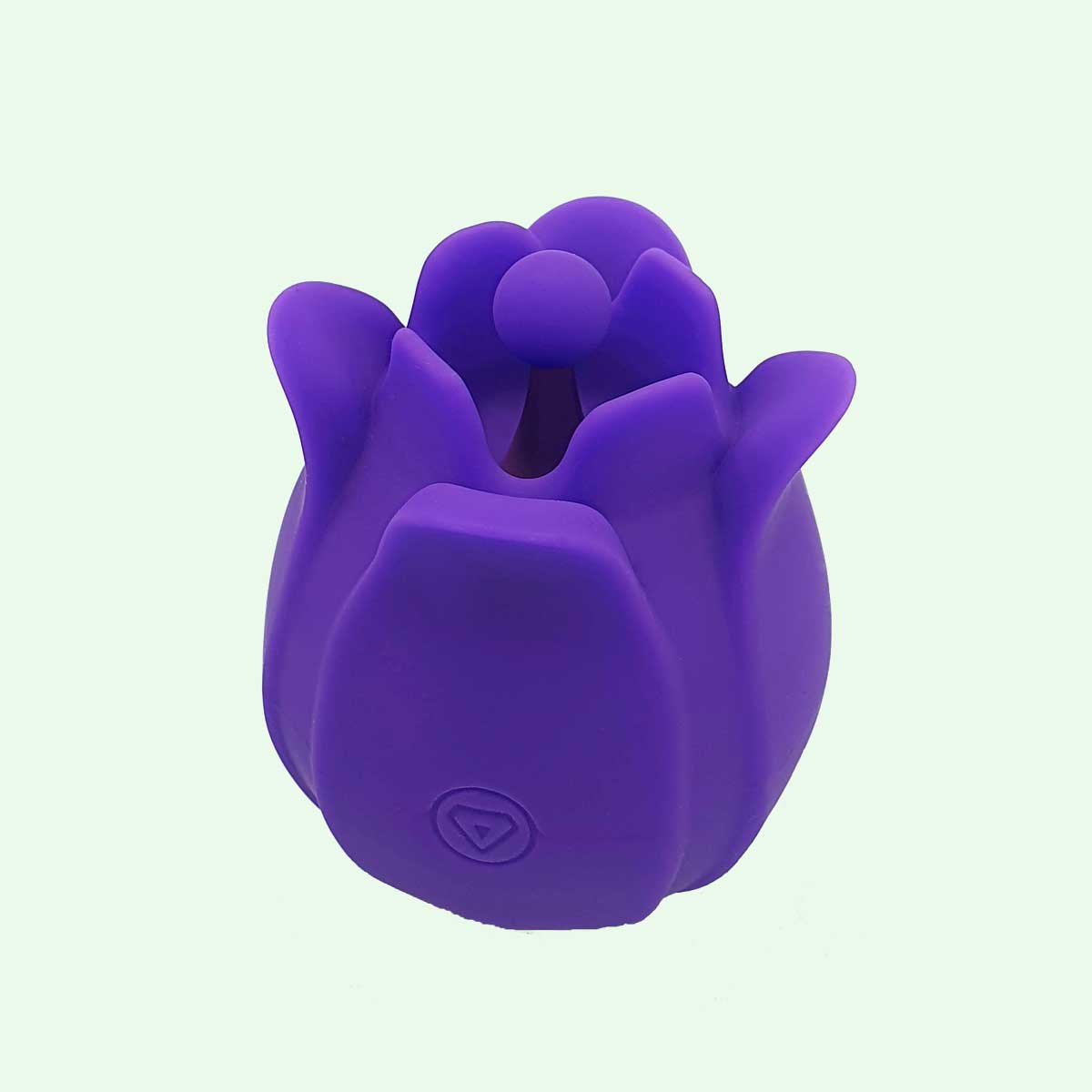 Estimulador de Clitóris Recarregável no Formato de Rosa com 10 Modos de Vibrações - Man Ting Hua | Disponível em 2 Cores - 10