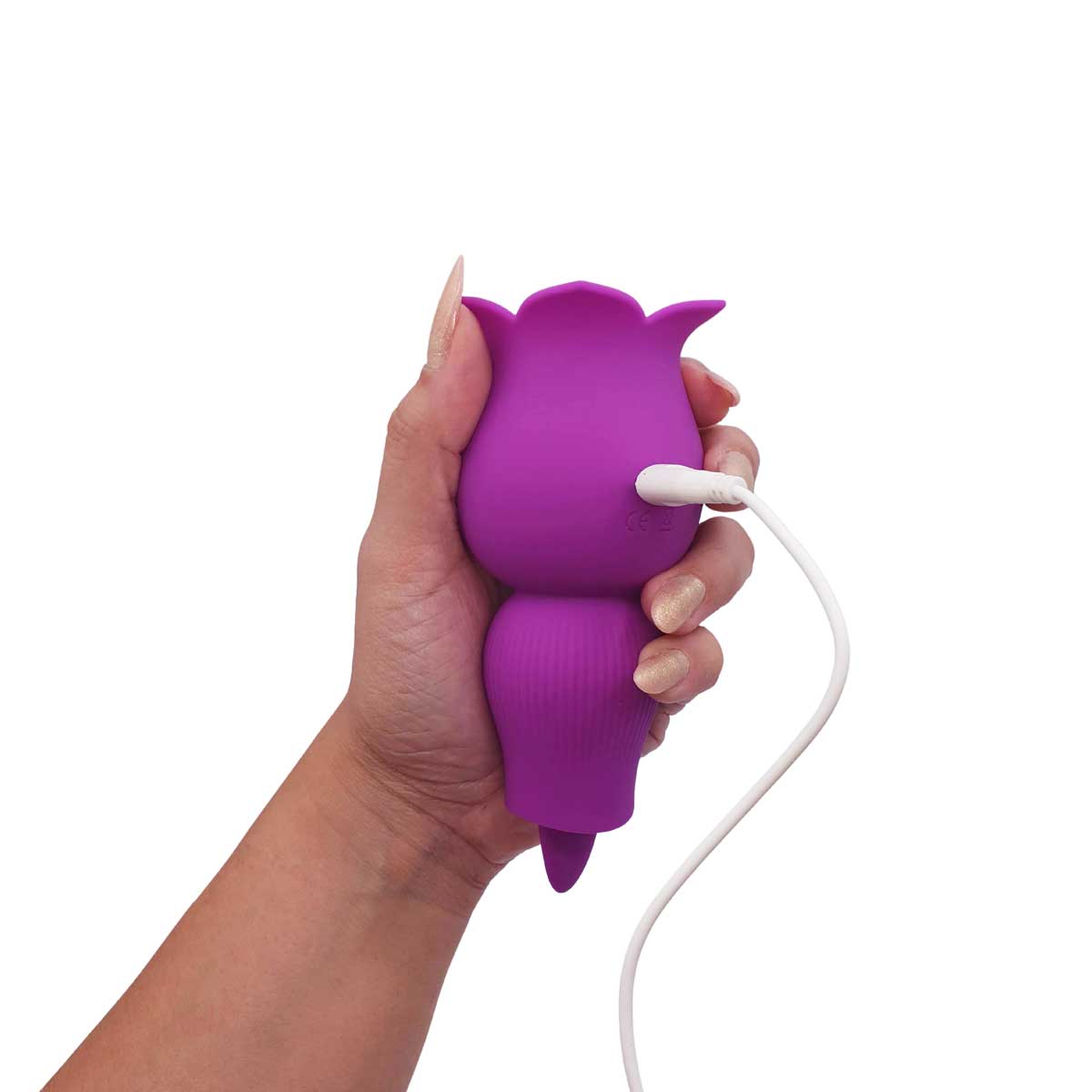 Estimulador de Clitóris Recarregável com Formato de Rosa, 7 Modos de Pulsação e Movimentos da Língua - Dibe Rose | Disponível em 2 Cores - 8