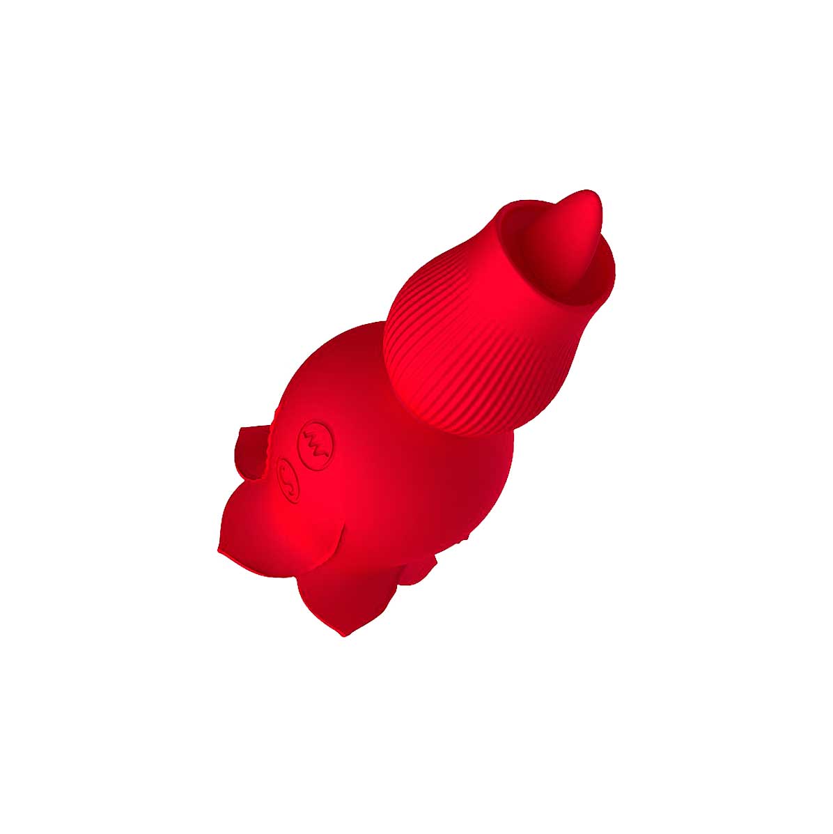 Estimulador de Clitóris Recarregável com Formato de Rosa, 7 Modos de Pulsação e Movimentos da Língua - Dibe Rose | Disponível em 2 Cores - 2