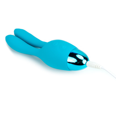 Foto 3 do produto Estimulador de Clítoris com Orelhas  em Silicone, 10 Modos de Vibração e Recarregável - Aphrodisia Indulgence Dream Bunny | Disponível em 3 Cores