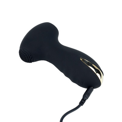 Foto 5 do produto Estimulador de Clítoris Recarregável em Silicone com 7 Modos de Sucções e de Vibrações com Cerdas Estimuladoras - Pretty Love Hammer - 12,8 x 3,6 cm