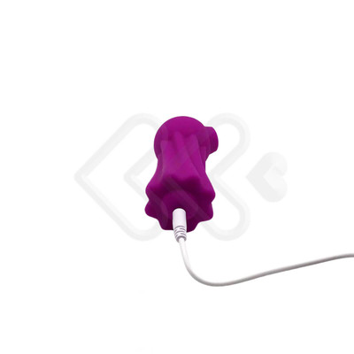 Foto 6 do produto Estimulador de Clitóris Recarregável em Silicone com Formato de Polvo e 7 Modos de Pulsação - XXOO Sucking | 10,2 x 4,3 CM