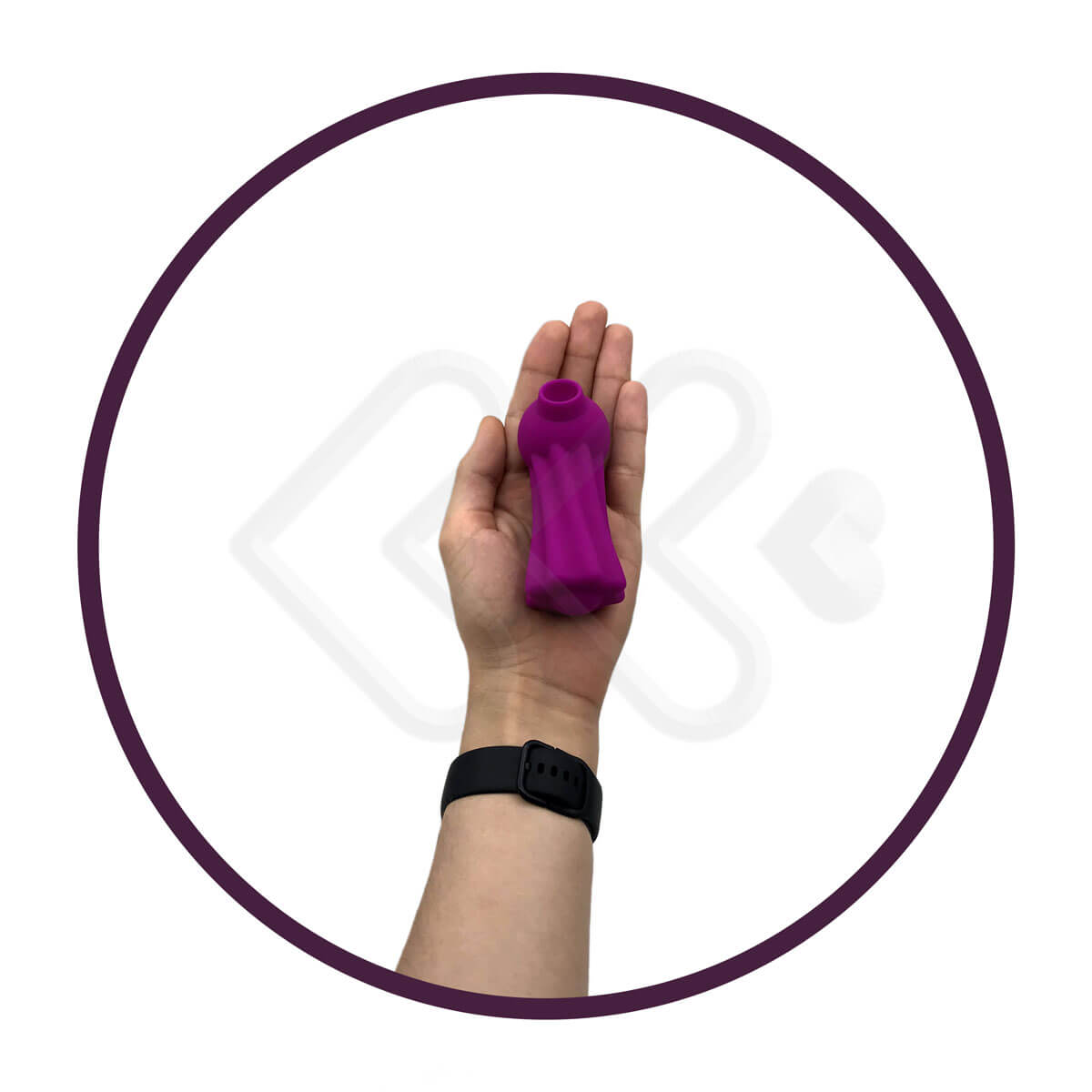 Estimulador de Clitóris Recarregável em Silicone com Formato de Polvo e 7 Modos de Pulsação - XXOO Sucking | 10,2 x 4,3 CM - 7