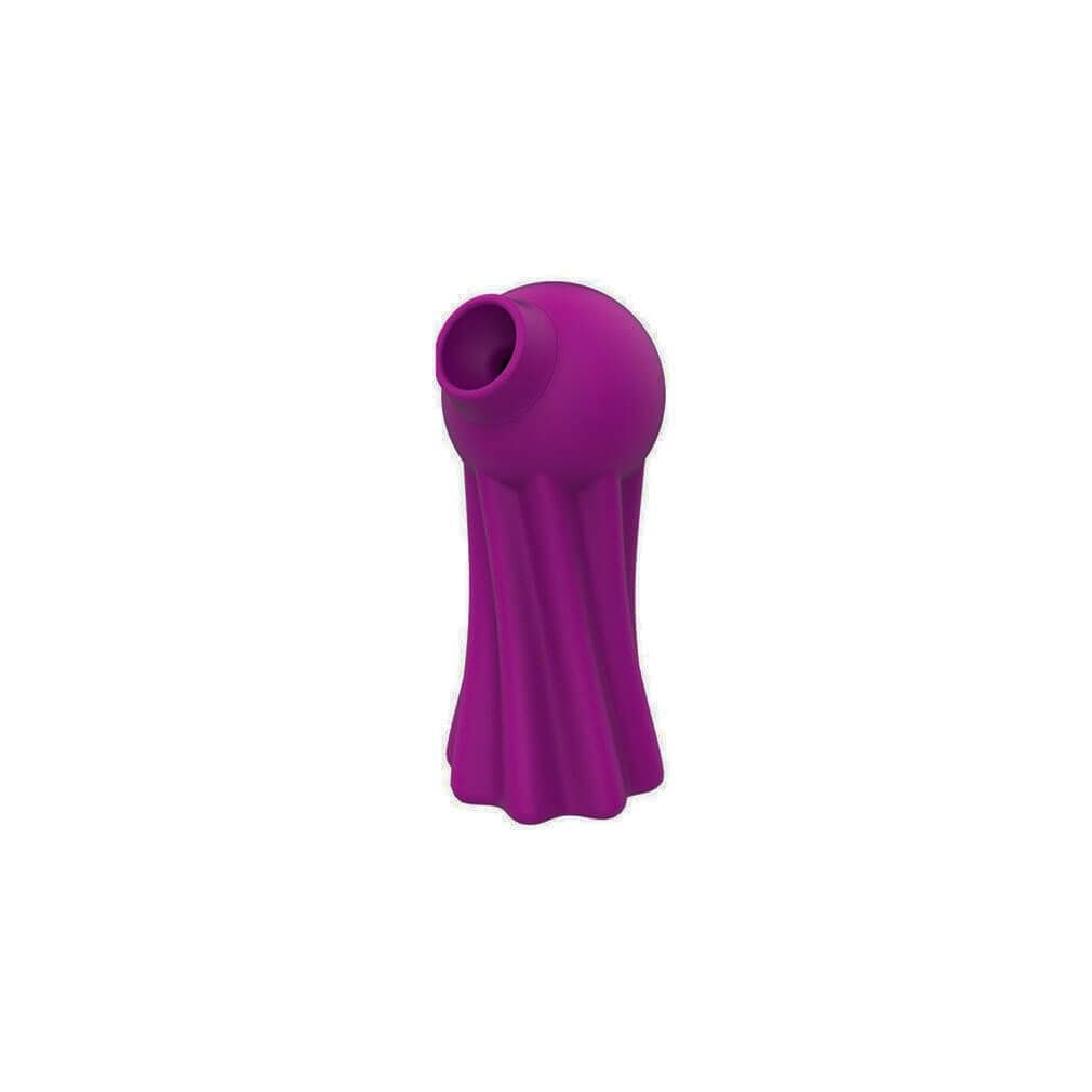 Estimulador de Clitóris Recarregável em Silicone com Formato de Polvo e 7 Modos de Pulsação - XXOO Sucking | 10,2 x 4,3 CM - 3