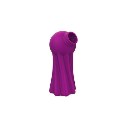 Foto 4 do produto Estimulador de Clitóris Recarregável em Silicone com Formato de Polvo e 7 Modos de Pulsação - XXOO Sucking | 10,2 x 4,3 CM