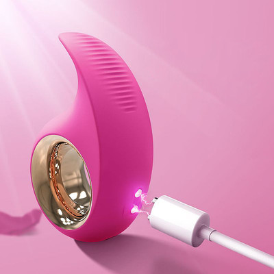 Foto 6 do produto Estimulador de Clitóris com 9 Modos de Vibração e Carregamento via Cabo USB Magnético - S-Hande Jodie | Disponível em 2 Cores