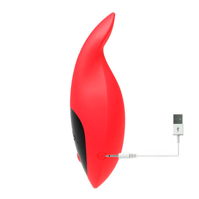 Foto 5 do produto Estimulador de Clitóris em Silicone com 10 Modos de Vibração, 3 Níveis de Intensidade e Recarregável via USB - Slimline Bunny Love | Disponível em 3 Cores