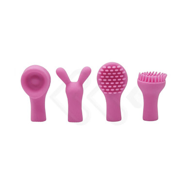 Foto 7 do produto Estimulador de Clítoris em Silicone com 4 Capas e 7 Modos de Vibrações - Dibe Beenle Sex Massager | 9,6 x 3,8 cm | Disponível em 2 Cores