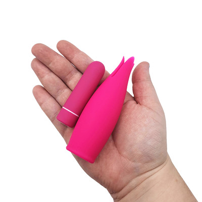 Estimulador de Clítoris em Silicone com Cápsula Recarregável e 9 Níveis de Vibração - S-Hande Bud | 10,5 x 3,1 cm | Disponível em 2 Cores