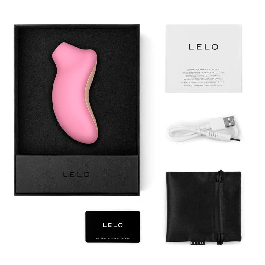 Estimulador de Clitóris em Silicone Cirúrgico com Design Ergonômico, 8 Modos de Pulsação e Carregamento Via Cabo USB - LELO Sona | Disponível em 3 Cores - 8