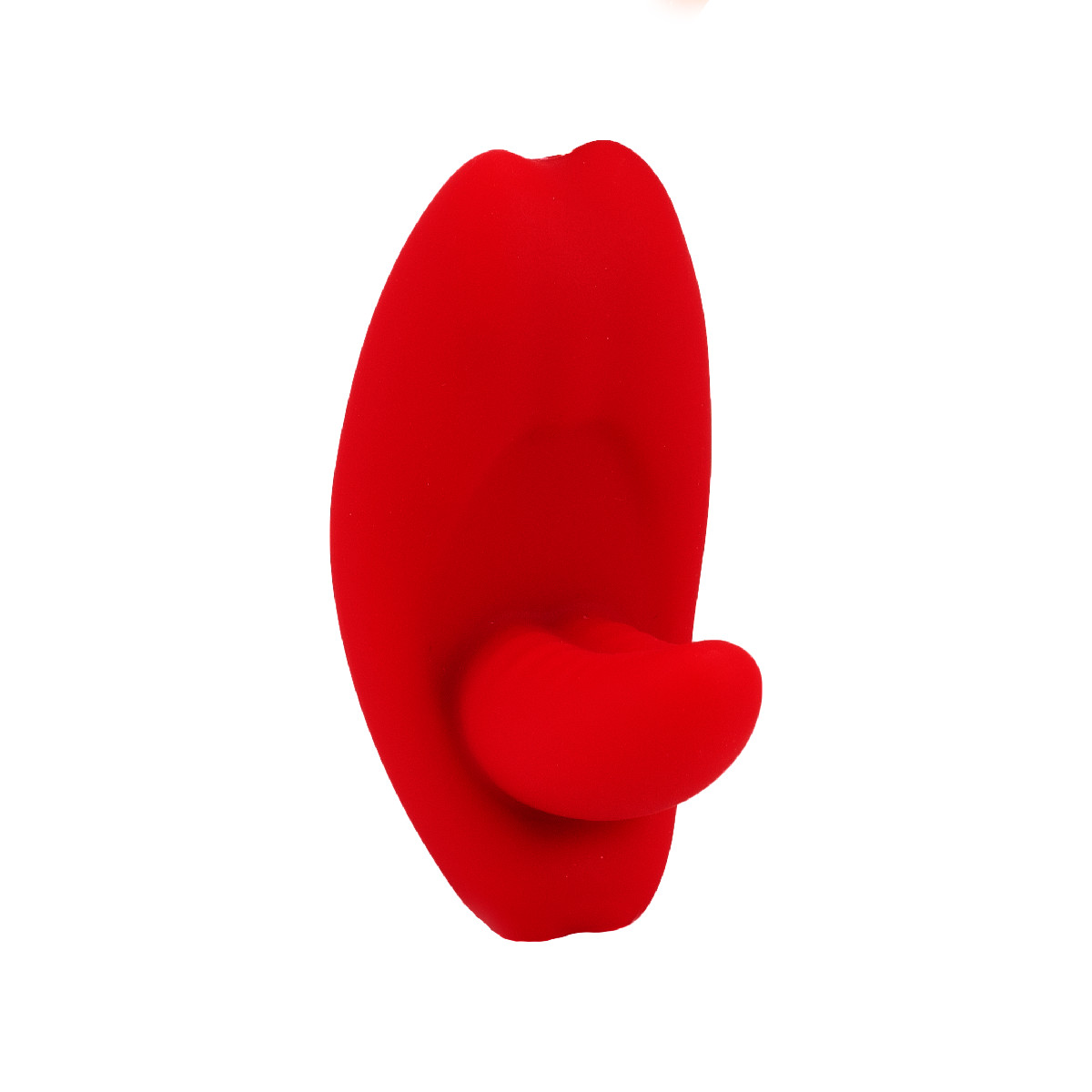 Estimulador em Silicone no Formato Boca com Língua, 9 Modos de Vibração, Controle por App e Carregamento via USB - 7,7 x 3,9 cm - 4