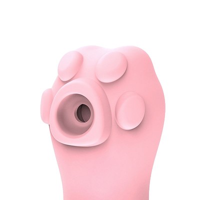 Foto 3 do produto Estimulador de Clitóris em Silicone com Formato de Patinha, 10 Modos de Pulsação e Recarregável - Sexy Import | 10 x 4 cm