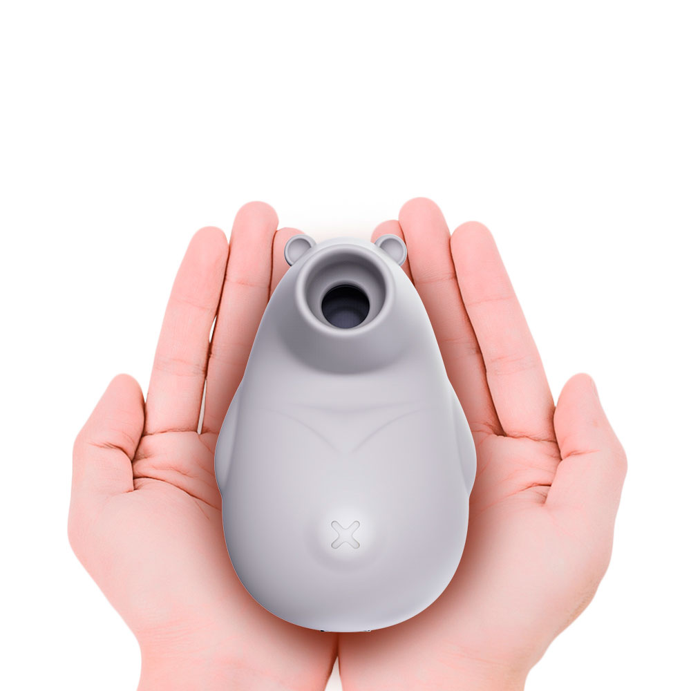 Estimulador de Clitóris em Silicone com Formato de Urso, 7 Modos de Pulsação e Resistência à Água - Cutie Baby Soft Sucking Bear | 8,6 x 5,6 cm - 9