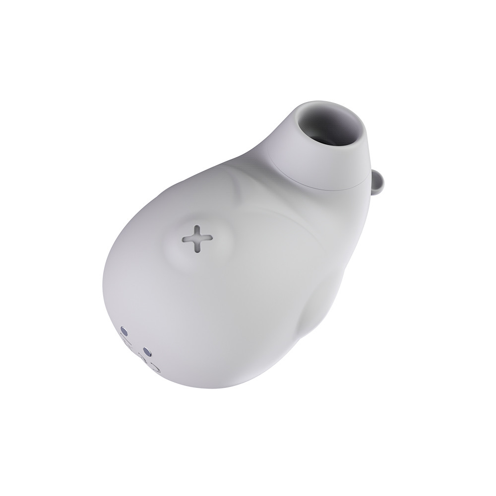 Estimulador de Clitóris em Silicone com Formato de Urso, 7 Modos de Pulsação e Resistência à Água - Cutie Baby Soft Sucking Bear | 8,6 x 5,6 cm - 4