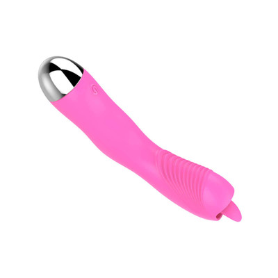 Foto 2 do produto Estimulador de Clitóris em Silicone com Língua, 10 Modos de Vibração e Carregamento via USB - Vibrators Sexy Tongue | Disponível em 2 Cores