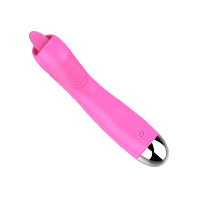 Foto 3 do produto Estimulador de Clitóris em Silicone com Língua, 10 Modos de Vibração e Carregamento via USB - Vibrators Sexy Tongue | Disponível em 2 Cores