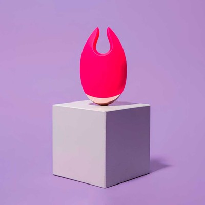 Estimulador de Clitóris em Silicone com Ponta Bifurcada, 10 Modos de Vibração, Resistente À Água e Recarregável - Good Vibe Toys
