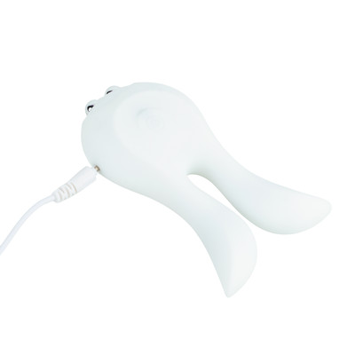 Foto 7 do produto Estimulador de Clitóris em Silicone com Ponta Dupla Massageadoras, 10 Modos de Vibração e Recarregável - Lilo Happy Rabbit | 12 x 5,8 cm | Disponível em 4 Cores