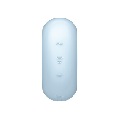 Foto 4 do produto Estimulador de Clitóris em Silicone com Tecnologia Air Pulse, 12 Modos de Vibração e 11 Intensidades de Pulsação - Satisfyer Pro To Go 3 | 8,6 x 8,7 cm