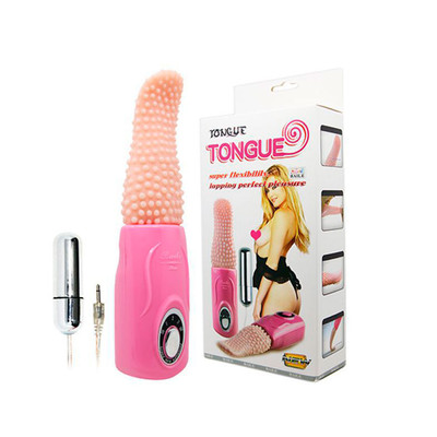 Estimulador em Forma de Língua com 3 Velocidades de Movimento e Cápsula Vibratória - Lybaile Tongue | 9,2 x 4,5 cm
