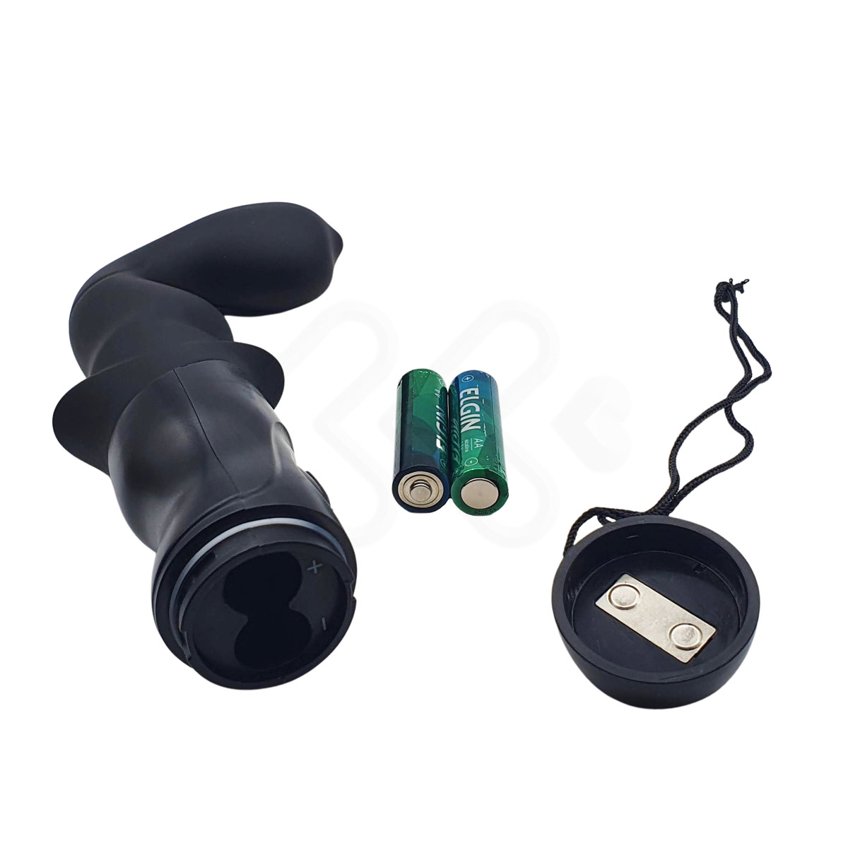 Massageador de Próstata com 10 Modos de Vibração e Suporte para Descanso - Zero Tolerance P-Spot Shower Massager | 12 x 3,2 cm - 5