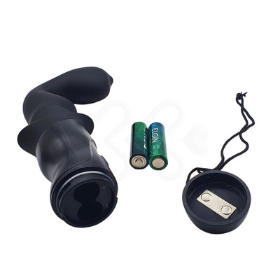 Foto 5 do produto Massageador de Próstata com 10 Modos de Vibração e Suporte para Descanso - Zero Tolerance P-Spot Shower Massager | 12 x 3,2 cm