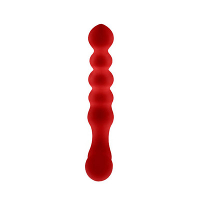 Foto 2 do produto Estimulador com Penetrador Strapless Escalonado em Silicone - 18 x 3,7 cm