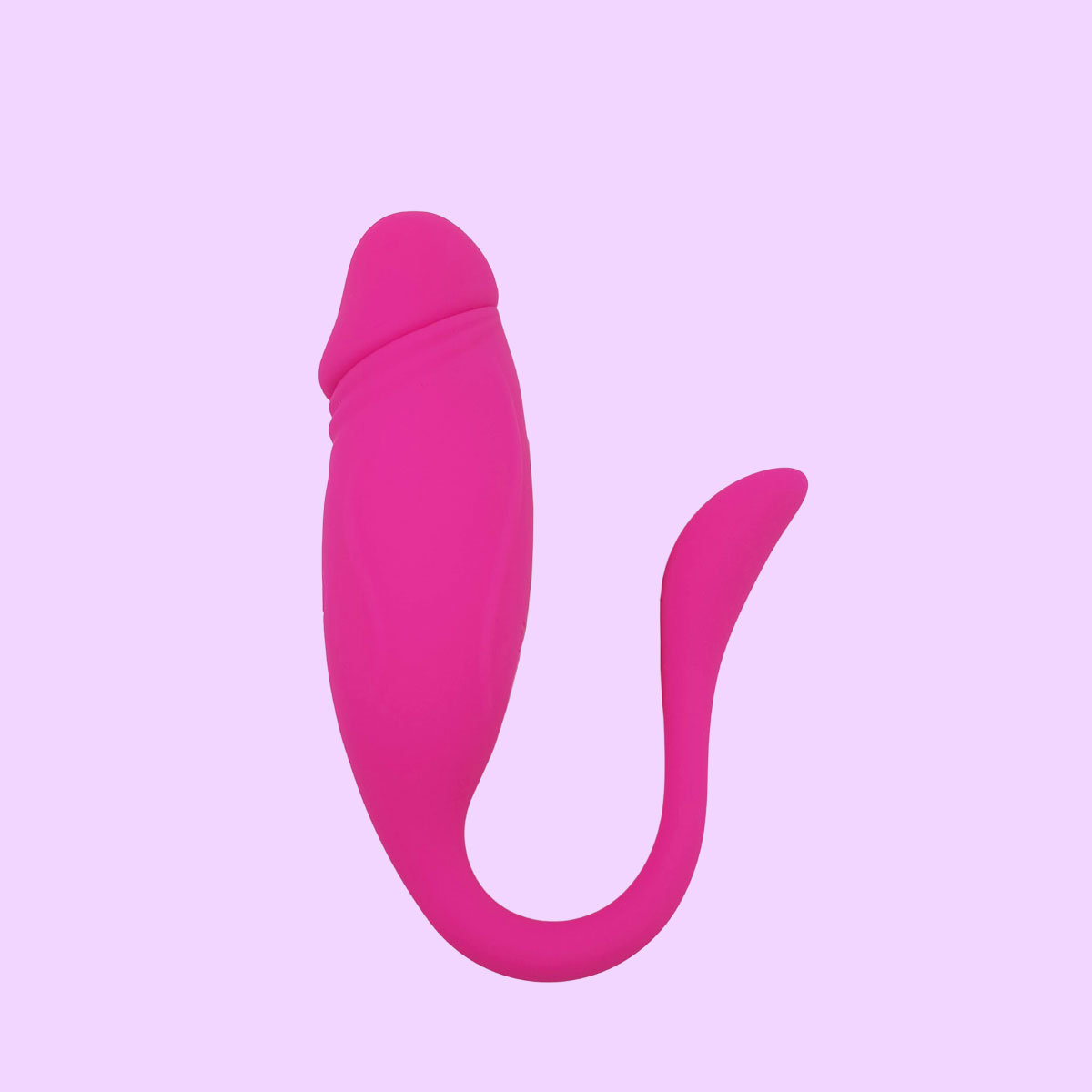 Estimulador de Ponto G e Clitóris No Formato de Pênis com 9 modos de Vibração e Controle Via Aplicativo - Good Vibe Toys | 11,5 x 3 cm - 2