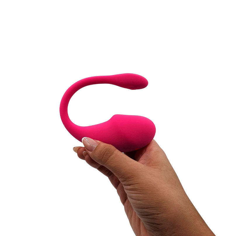 Estimulador de Ponto G e Clitóris Recarregável com 9 Modos de Vibrações e Controle por Aplicativo - Intt Sex Toys Lash Plush | 21 x 3,8 cm - 4