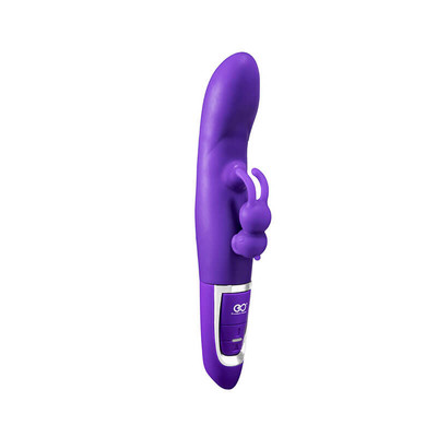 Foto 4 do produto Estimulador de Ponto G e de Clítoris Recarregável em Silicone com 10 Modos de Vibrações e Nódulo Massageador - QuickShot High Power Vibration | 22,5 x 3,8 cm | Disponível em 3 Cores