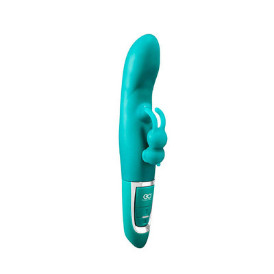 Foto 7 do produto Estimulador de Ponto G e de Clítoris Recarregável em Silicone com 10 Modos de Vibrações e Nódulo Massageador - QuickShot High Power Vibration | 22,5 x 3,8 cm | Disponível em 3 Cores