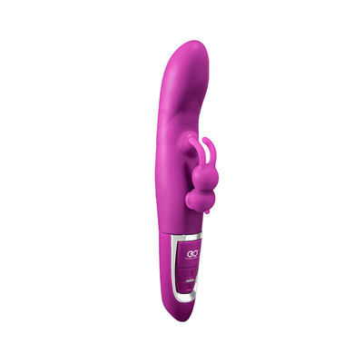 Foto 2 do produto Estimulador de Ponto G e de Clítoris Recarregável em Silicone com 10 Modos de Vibrações e Nódulo Massageador - QuickShot High Power Vibration | 22,5 x 3,8 cm | Disponível em 3 Cores