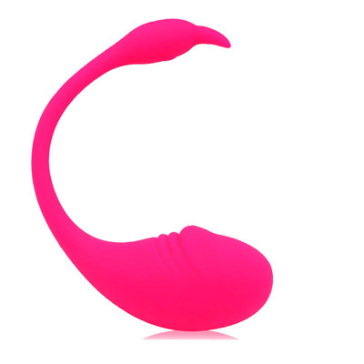 Foto 2 do produto Estimulador de Ponto G e Clitóris Recarregável em Silicone com 4 Modos de Vibração e Controle Por Aplicativo à Distancia - Vivid TadPole FoLove - 21,5 x 3,6 cm