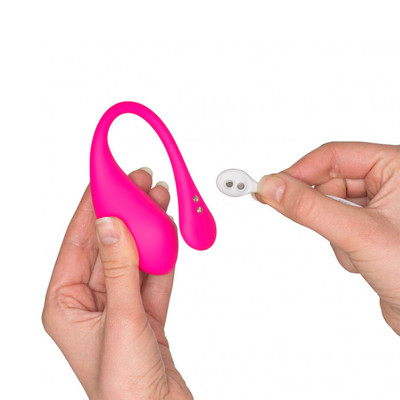 Estimulador de Ponto G e Clitóris Recarregável em Silicone com 7 Modos de Vibração e Controle Por Aplicativo à Distancia - Lovense Lush III | 20,5 x 3,6 cm