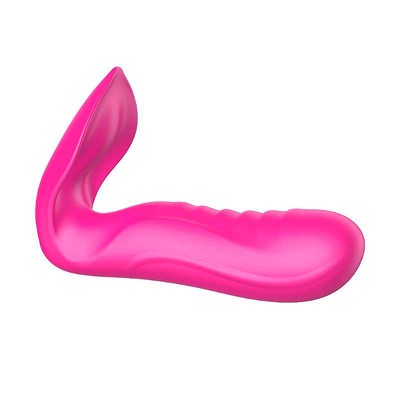 Foto 4 do produto Estimulador de Ponto G e Clitóris com Texturas em Silicone, 10 Modos de Vibração e Controle Remoto - SI | 11 x 3 cm | Disponível em 2 Cores