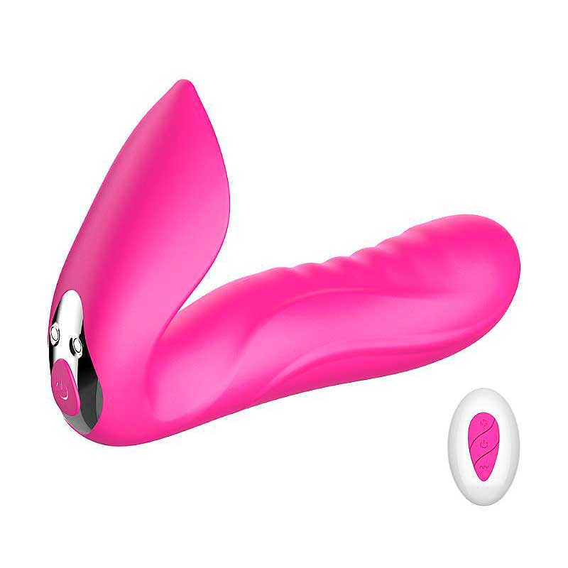 Estimulador de Ponto G e Clitóris com Texturas em Silicone, 10 Modos de Vibração e Controle Remoto - SI | 11 x 3 cm | Disponível em 2 Cores - 7