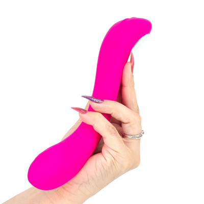 Estimulador de Ponto G em Silicone Soft Touch com 7 Modos de Pulsação, Aplicativo Interativo e Recarregável - Lovense Osci 2 | 12 x 3,9 cm