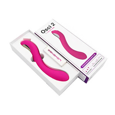 Foto 2 do produto Estimulador de Ponto G em Silicone Soft Touch com 7 Modos de Pulsação, Aplicativo Interativo e Recarregável - Lovense Osci 2 | 12 x 3,9 cm