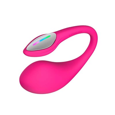 Foto 2 do produto Estimulador de Ponto G em Silicone com 7 Modos de Vibração , Luz de Led, Recarregável e Controle por Aplicativo - Lovense Lush 4