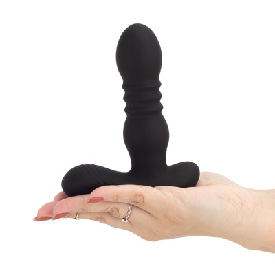 Estimulador de Próstata com 10 Modos de Vibração, 4 Movimentos de Vai e Vem, Função Aquecimento e Controle Remoto Sem Fio - SI