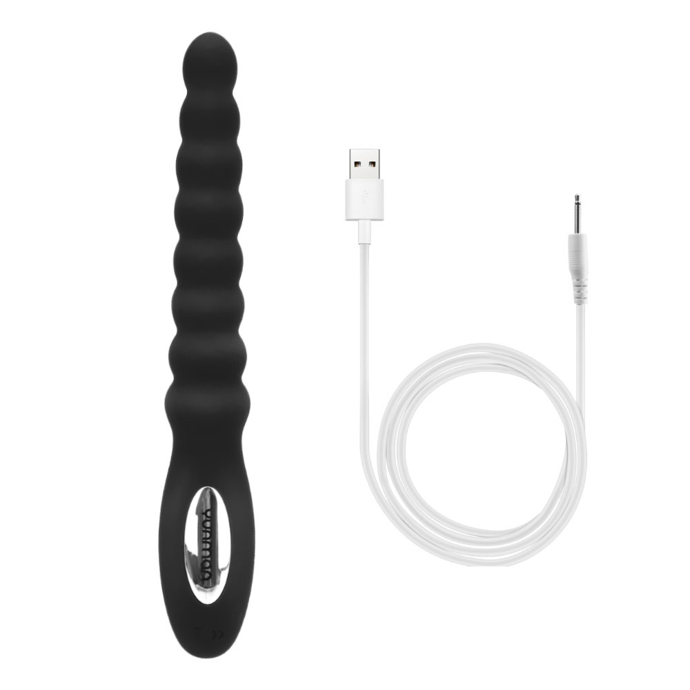 Estimulador de Próstata Escalonado Recarregável em Silicone de Toque Suave e 10 Modos de Vibrações - Yunman | 13 x 2,7 cm - 4