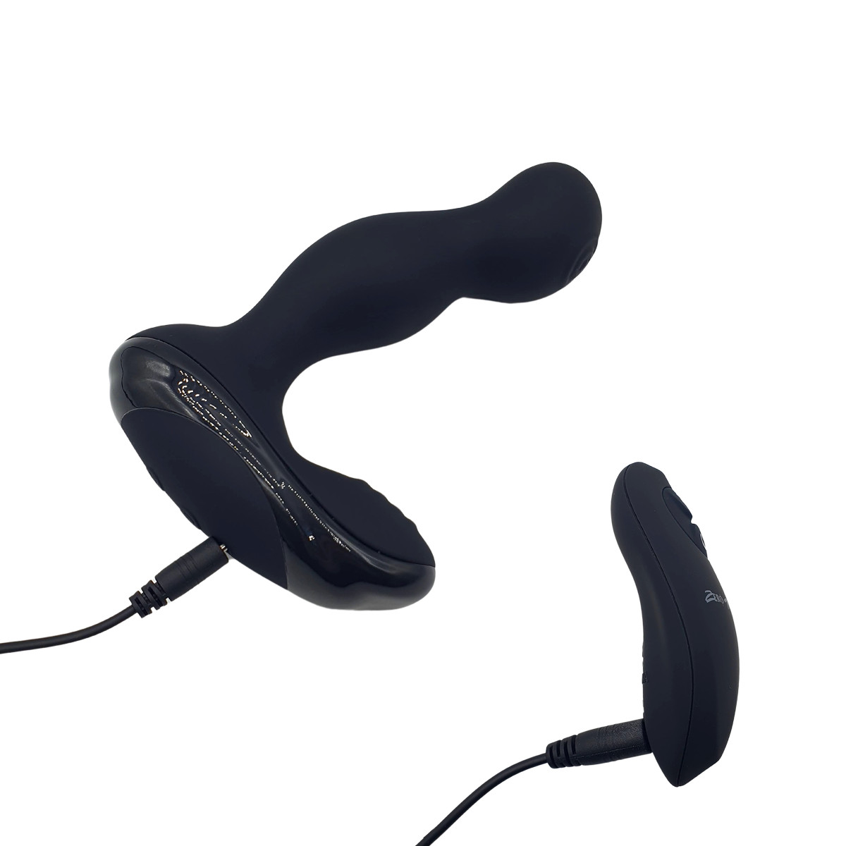 Vibrador Estimulador de Próstata e Períneo Recarregável com Dupla Pulsação, 6 Modos de Vibração e Controle Remoto Sem Fio - Zero Tolerance The One Two Punch | 12 x 3,7 cm - 6